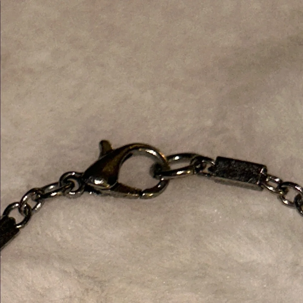 Silver Beaded Link‎ Bracelet